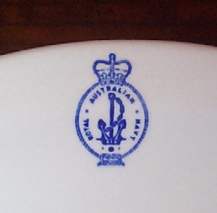 royal australian navy plate anchor topmark 