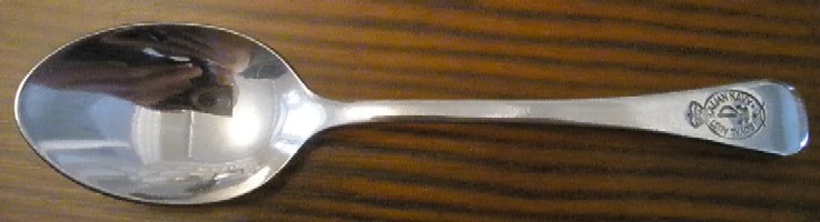 australian navy silverplated dinner spoon