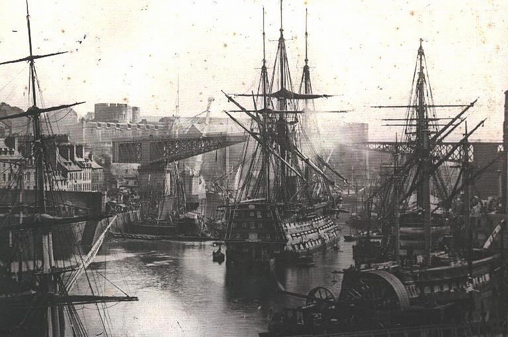 french navy port of brest ca 1850-1880