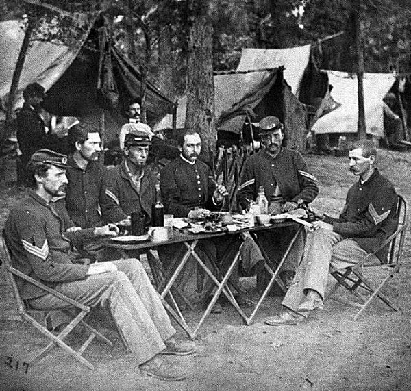 aquia landing Company D Co D 93rd NY New York Volunteers 1863 provost duty