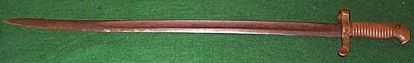 civil war 1861 navy bayonet yataghan style for merrill rifle