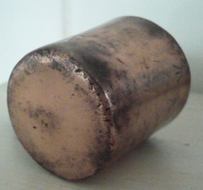 royal navy 1/2 gill copper measure for rum and grog