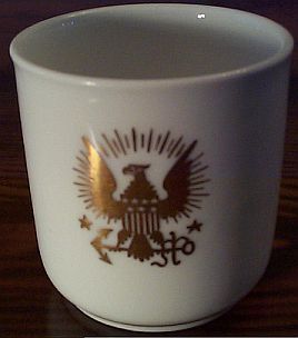 Navy Seal used on a Demitasse Cup dated 1894