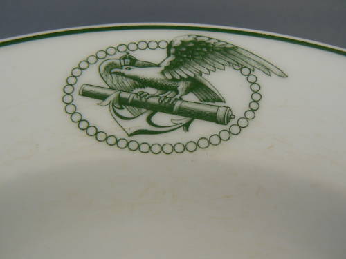 Prussian navy soup bowl
