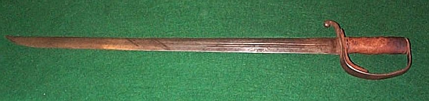 Espada Ancha Spanish Colonial America Period Broad Sword Pre-American Revolutionary War 16th Century to early 19th century